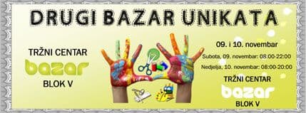 U „Bazaru“ za vikend sajam unikata U „Bazaru“ za vikend sajam unikata