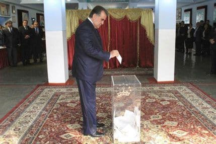 Rahmon ponovo predsjednik Tadžikistana Rahmon ponovo predsjednik Tadžikistana