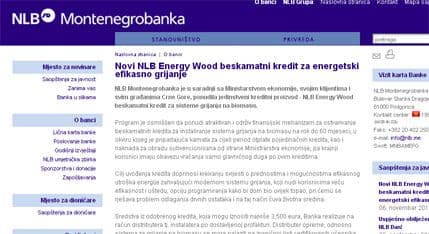 Novi NLB beskamatni kredit za energetski efikasno grijanje Novi NLB beskamatni kredit za energetski efikasno grijanje