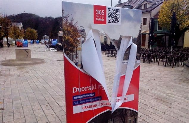 Pokrenuta kampanja „365 dana za Cetinje“ Pokrenuta kampanja „365 dana za Cetinje“