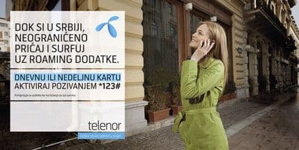 Specijalna roming ponuda u Telenor mreži Specijalna roming ponuda u Telenor mreži