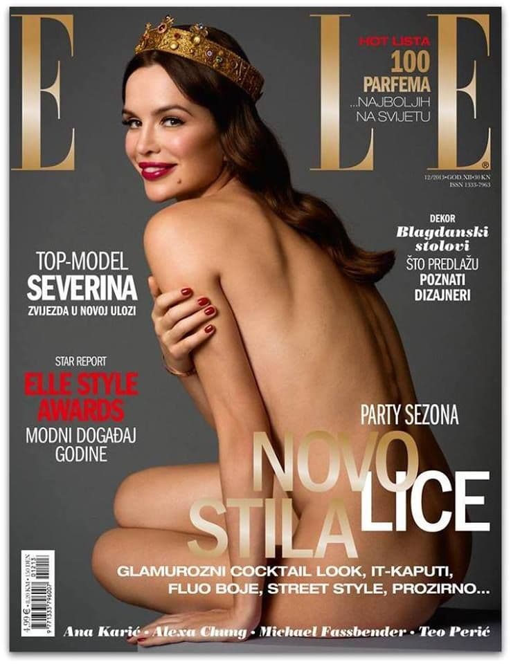 FOTO: Gola Severina na naslovnici magazina ELLE FOTO: Gola Severina na naslovnici magazina ELLE