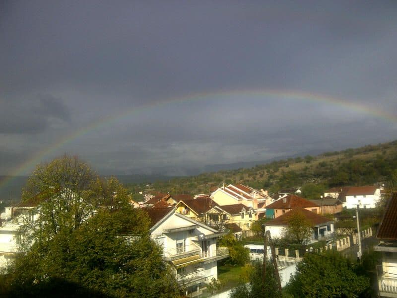 FOTO: Opet čarolije duge u Podgorici FOTO: Opet čarolije duge u Podgorici