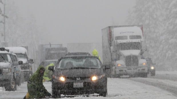 Zapadne države SAD pod sniježnom mećavom Zapadne države SAD pod sniježnom mećavom