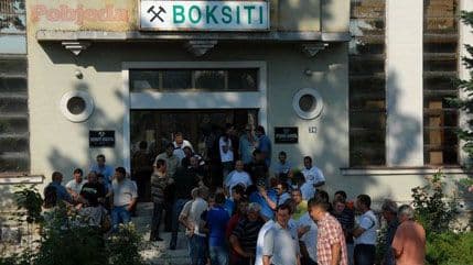 Prekinuta blokada izvoza boksita Prekinuta blokada izvoza boksita