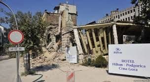 Uklonjena i konzervirana tri posljednja stuba hotela Crna Gora Uklonjena i konzervirana tri posljednja stuba hotela Crna Gora