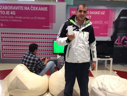 Promocija Telekoma u Delta sitiju Promocija Telekoma u Delta sitiju