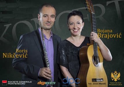 Koncert dua Nikčević – Brajović u Zetskom domu Koncert dua Nikčević – Brajović u Zetskom domu