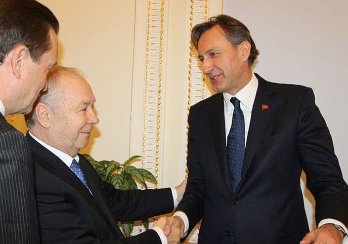 Krivokapić u Kijevu razgovarao sa Ribakovim Krivokapić u Kijevu razgovarao sa Ribakovim