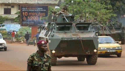 Okršaji u prijestonici Centralnoafričke Republike Okršaji u prijestonici Centralnoafričke Republike