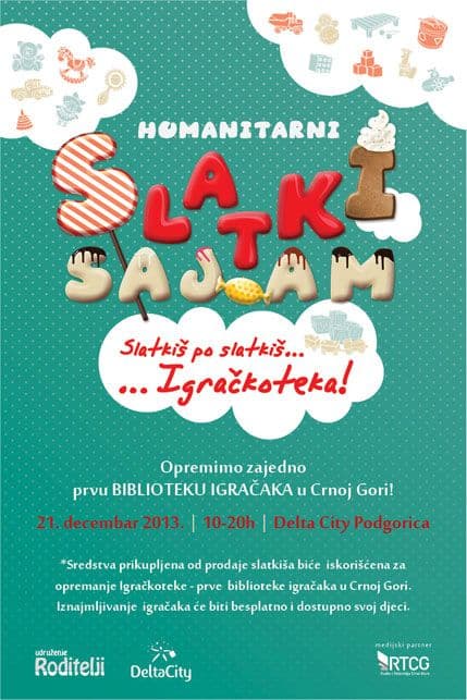 Udruženje Roditelji organizuje Slatki sajam Udruženje Roditelji organizuje Slatki sajam