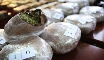 Na dalmatinsku obalu stižu paketi marihuane iz Albanije Na dalmatinsku obalu stižu paketi marihuane iz Albanije