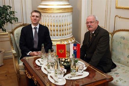 Lukšić-Gašparovič: Odnosi Crne Gore i Slovačke napreduju u svim oblastima Lukšić-Gašparovič: Odnosi Crne Gore i Slovačke napreduju u svim oblastima