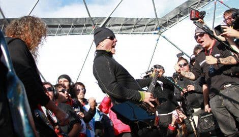 VIDEO: Metalika održala koncert na Antarktiku VIDEO: Metalika održala koncert na Antarktiku