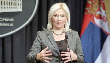 Zorana Mihajlović: Iza Vladimira Cvijana stoji Mišković Zorana Mihajlović: Iza Vladimira Cvijana stoji Mišković