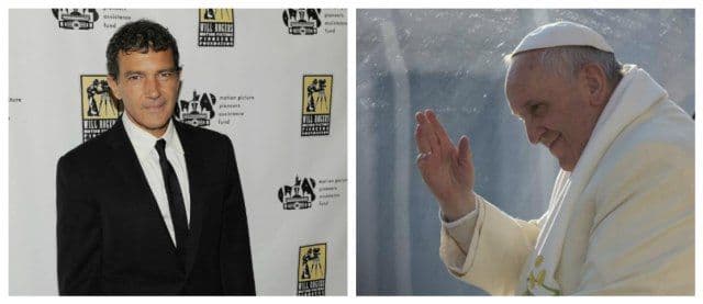 Banderas kao papa Franjo? Banderas kao papa Franjo?