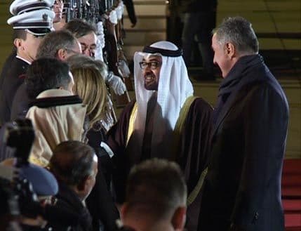 Princ Abu Dabija stigao u Podgoricu Princ Abu Dabija stigao u Podgoricu