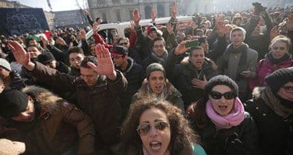 Protesti i sukobi u Italiji Protesti i sukobi u Italiji
