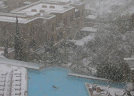 U Jerusalimu nezapamćena sniježna oluja U Jerusalimu nezapamćena sniježna oluja