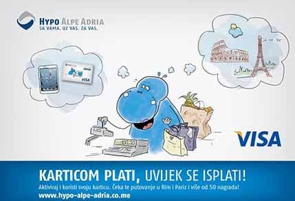 Hypo Alpe Adria banka: Karticom plati, uvijek se isplati Hypo Alpe Adria banka: Karticom plati, uvijek se isplati