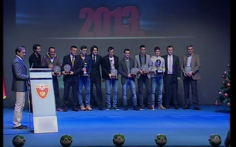 FSCG: Mirko Vučinić fudbaler godine FSCG: Mirko Vučinić fudbaler godine