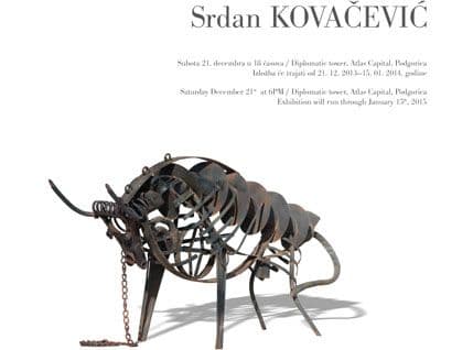 Skulpture Srdana Kovačevića u Atlas kapital centru Skulpture Srdana Kovačevića u Atlas kapital centru