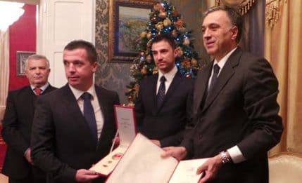 Vujanović odlikovao FK „Lovćen“ Vujanović odlikovao FK „Lovćen“