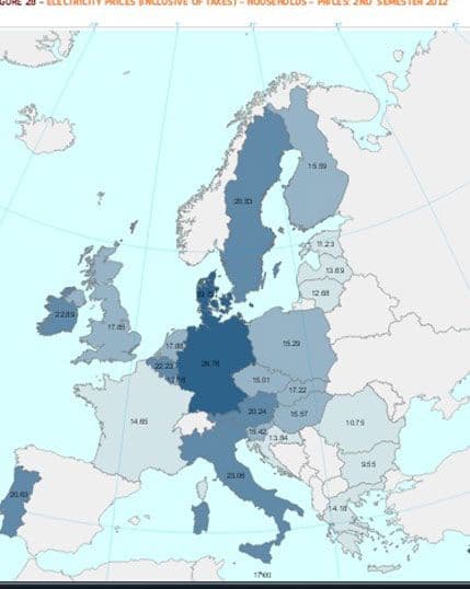 CIJENA STRUJE U EU: Bugari plaćaju najjeftiniji kilovatsat, najskuplje u Danskoj i Kipru    CIJENA STRUJE U EU: Bugari plaćaju najjeftiniji kilovatsat, najskuplje u Danskoj i Kipru