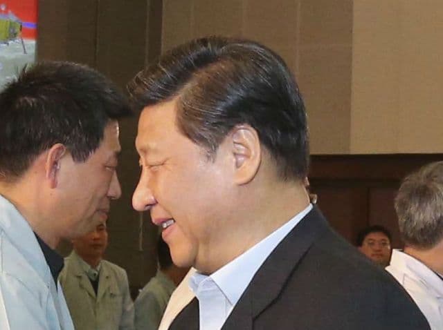 Kineski predsjednik u redu za ručak Kineski predsjednik u redu za ručak