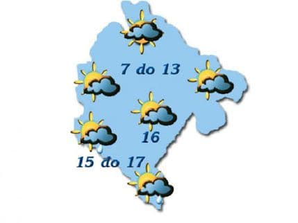 Sjutra razvedravanje u popodnevnim satima Sjutra razvedravanje u popodnevnim satima