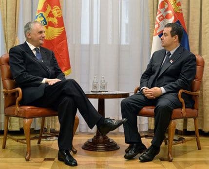 Susret Dačić – Jovović: Unaprijeđena saradnja Srbije i Crne Gore Susret Dačić – Jovović: Unaprijeđena saradnja Srbije i Crne Gore