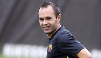 Inijesta nije teže povrijeđen Inijesta nije teže povrijeđen