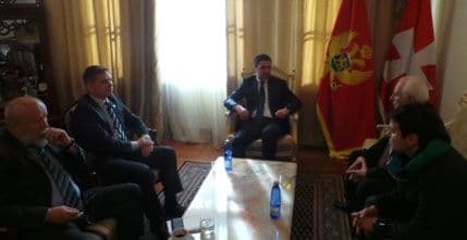 Bogdanović primio predsjednika Evropskog komiteta boraca Bogdanović primio predsjednika Evropskog komiteta boraca