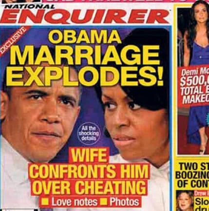 Američki tabloid: Obama pred razvodom Američki tabloid: Obama pred razvodom