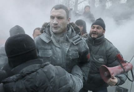 Nastavljeni protesti u Kijevu  Nastavljeni protesti u Kijevu