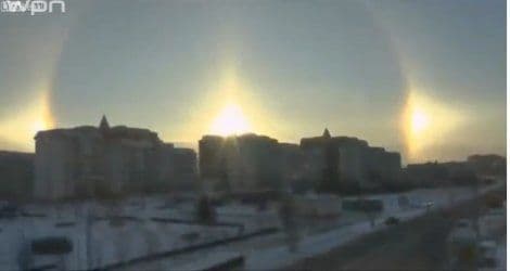 Kao na drugoj planeti: Na ruskom nebu "tri sunca" Kao na drugoj planeti: Na ruskom nebu "tri sunca"