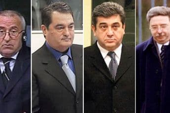 Šainoviću i srpskim generalima ukupno 74 godine zatvora