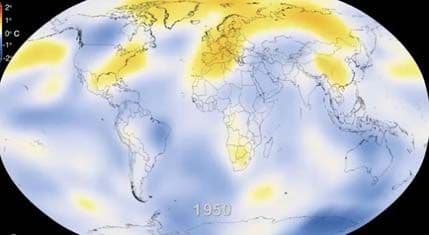 VIDEO: Šezdeset godina zagrijavanja zemlje predstavljeno u nekoliko sekundi VIDEO: Šezdeset godina zagrijavanja zemlje predstavljeno u nekoliko sekundi