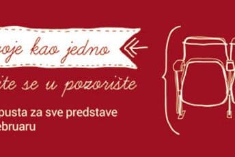 ZALJUBITE SE U POZORIŠTE: CNP korak bliže publici kartama u pola cijene