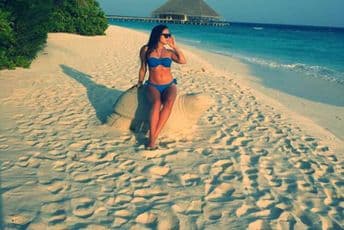 FOTO: Anđela uživa na Maldivima