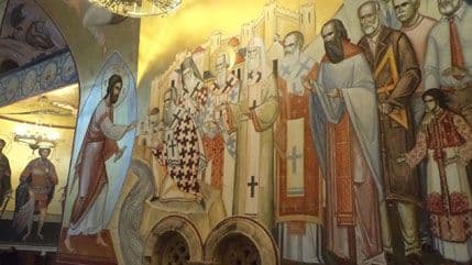 Primijenjeno freskoslikarstvo SPC: Đukanović uz Amfilohija, Krivokapić u paklu! Primijenjeno freskoslikarstvo SPC: Đukanović uz Amfilohija, Krivokapić u paklu!