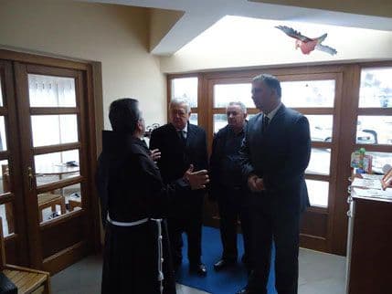 Milić i Kaluđerović posjetili Katolički duhovni centar Milić i Kaluđerović posjetili Katolički duhovni centar