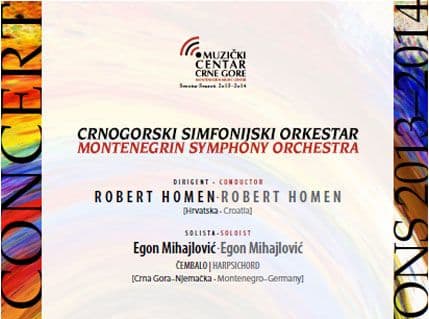 Homen i Mihailović sa CSO na Velikoj sceni Homen i Mihailović sa CSO na Velikoj sceni