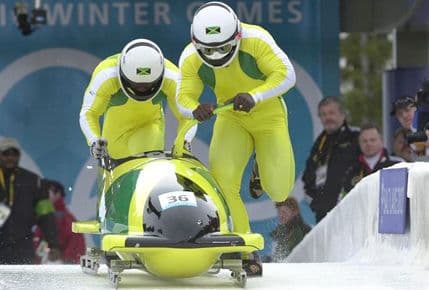 Bob tim Jamajke u Sočiju bez opreme! Bob tim Jamajke u Sočiju bez opreme!