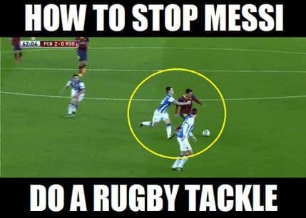 VIDEO: Evo rješenja da se zaustavi Mesi VIDEO: Evo rješenja da se zaustavi Mesi