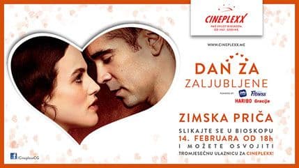 DAN ZALJUBLJENIH U CINEPLEXXU: Osvojite tromjesečnu bioskopsku kartu za dvoje! DAN ZALJUBLJENIH U CINEPLEXXU: Osvojite tromjesečnu bioskopsku kartu za dvoje!