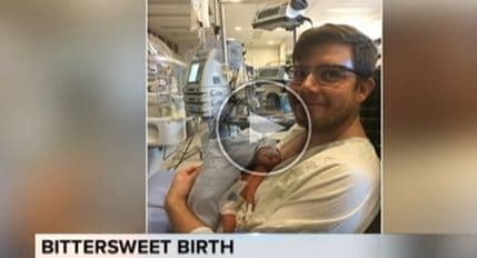 Dilan Benson u jednom danu je postao i otac i udovac Dilan Benson u jednom danu je postao i otac i udovac