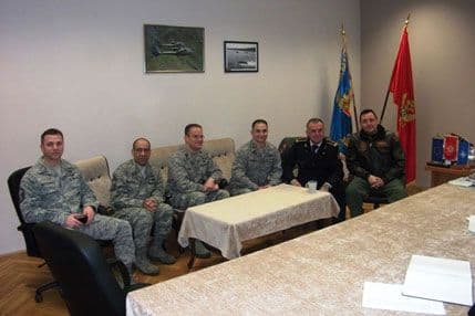 Američki vazduhoplovci u posjeti VCG Američki vazduhoplovci u posjeti VCG