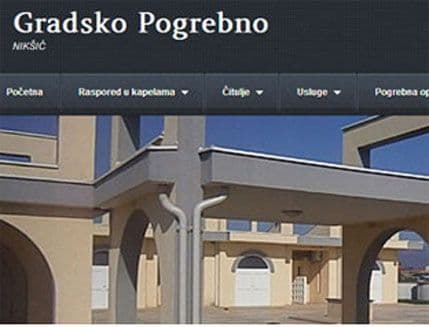 Sajt sa čituljama za Nikšićane Sajt sa čituljama za Nikšićane