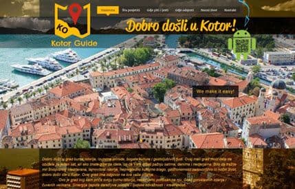 Kotor i na android aplikaciji Kotor i na android aplikaciji